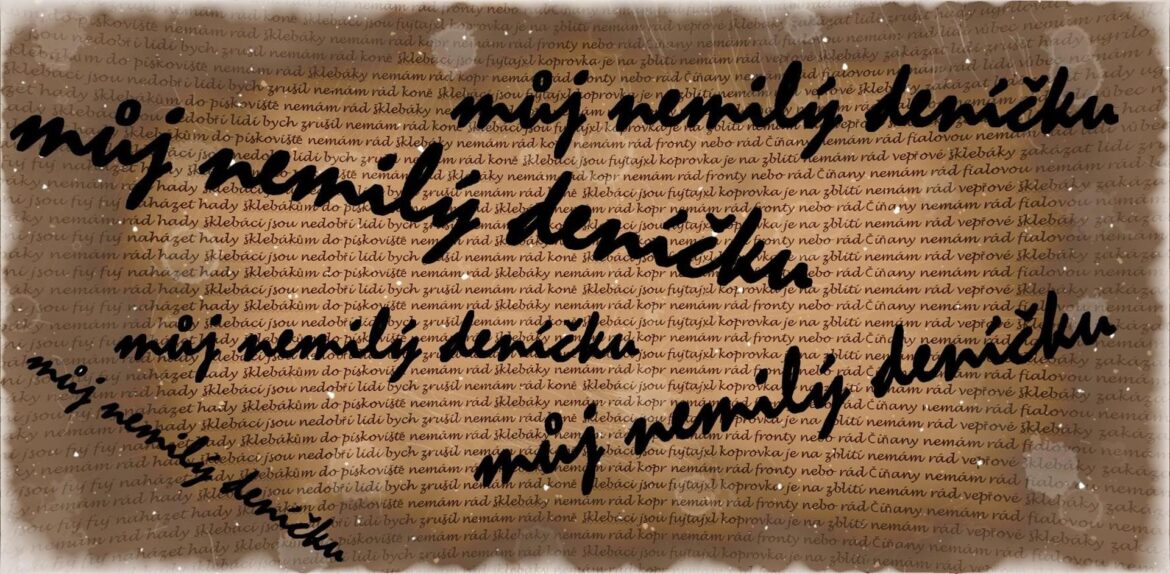 obr_denicek_s_napisem2 Můj nemilý deníčku