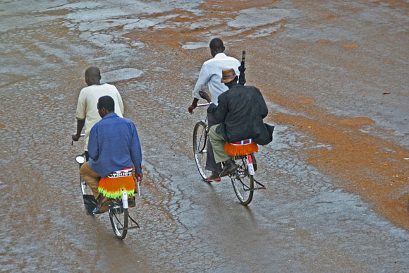 Boda-boda, taxislužba v Mbale