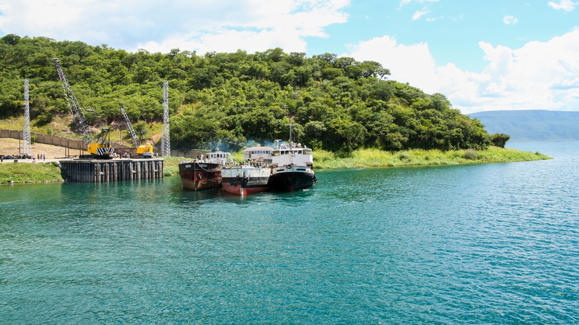 Jezero Tanganyika, Zambie